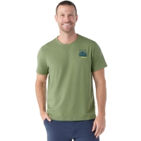 Smartwool Forest Finds Graphic Short Sleeve Tee Fern Green