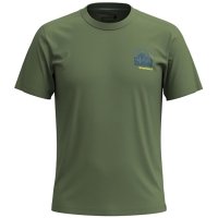 Smartwool Forest Finds Graphic Short Sleeve Tee Fern Green