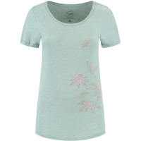 Blue Loop Originals Denimcel Morning Glory T-shirt Women's Agave Green