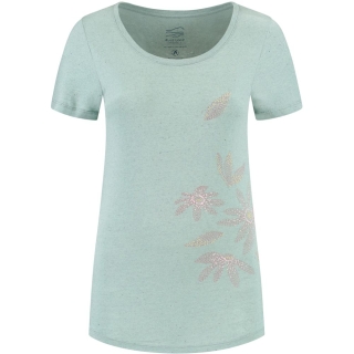 Blue Loop Originals Denimcel Morning Glory T-shirt Women's Agave Green