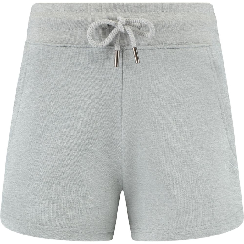 Blue Loop Originals Blue Fleece Short Women's Grey Melange
