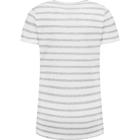 Blue Loop Originals Refibra Breton Stripe T-shirt Women's White/ Light Blue