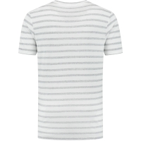 Blue Loop Originals Refibra Breton Stripe T-shirt White/ Light Blue