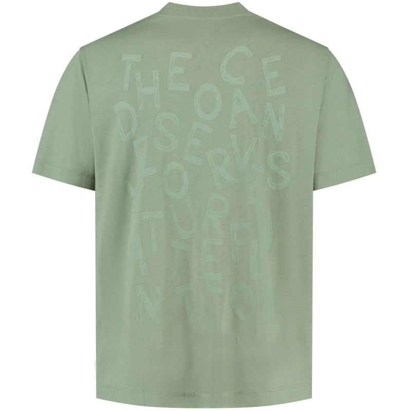 Blue Loop Originals Refibra Fresh Water T-shirt  Sea Spray Green
