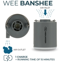 Highlander Wee Banshee Micro Lightweight Air Pump With Light
