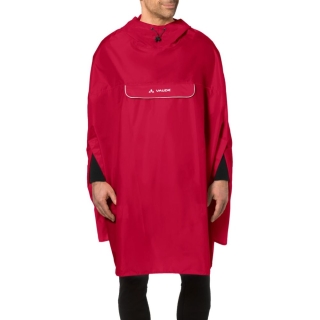Vaude Valdipino Poncho Indian Red