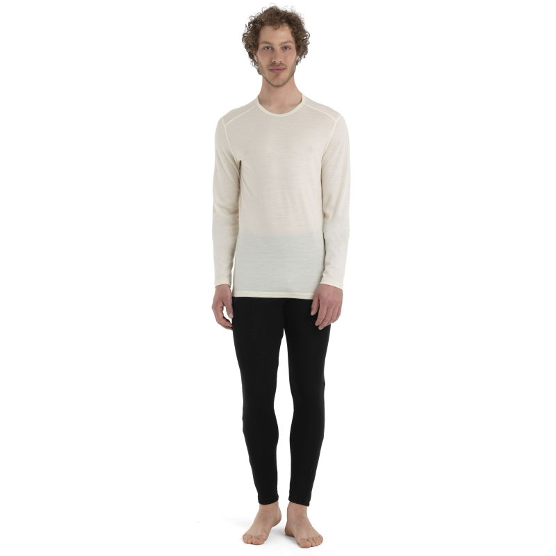 Icebreaker 200 Oasis Long Sleeve Crewe Undyed