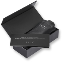 Senz Micro foldable storm umbrella Pure Black
