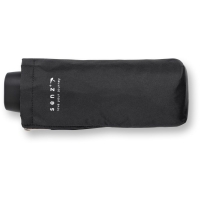 Senz Micro foldable storm umbrella Pure Black