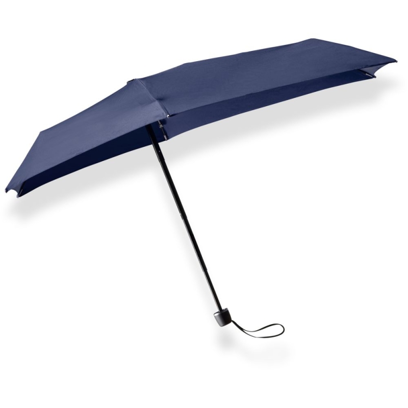 Senz Micro foldable storm umbrella Midnight Blue