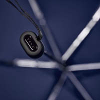 Senz Micro foldable storm umbrella Midnight Blue