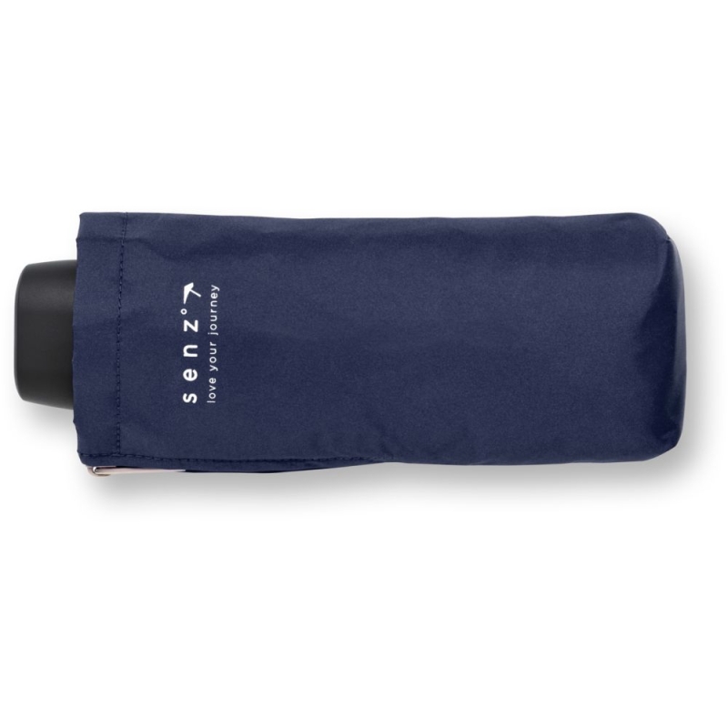 Senz Micro foldable storm umbrella Midnight Blue