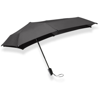 Senz Mini Automatic foldable storm umbrella Pure Black