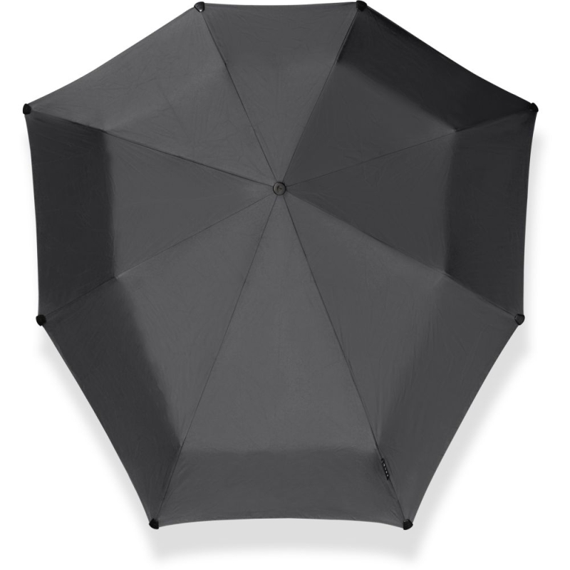 Senz Mini Automatic foldable storm umbrella Pure Black