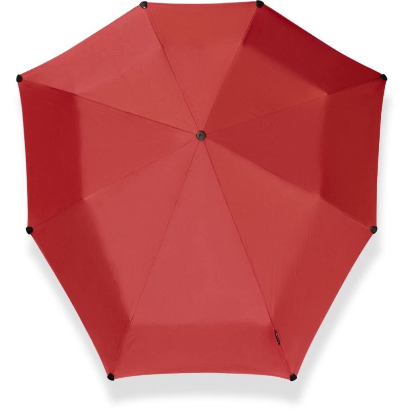 Senz Mini Automatic foldable storm umbrella Passion Red