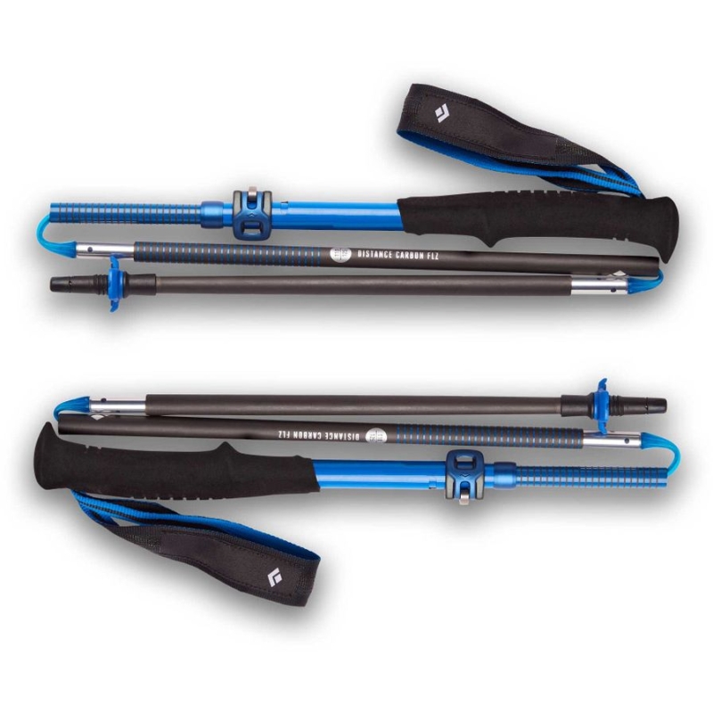Black Diamond Distance Carbon FLZ Poles Ultra Blue 