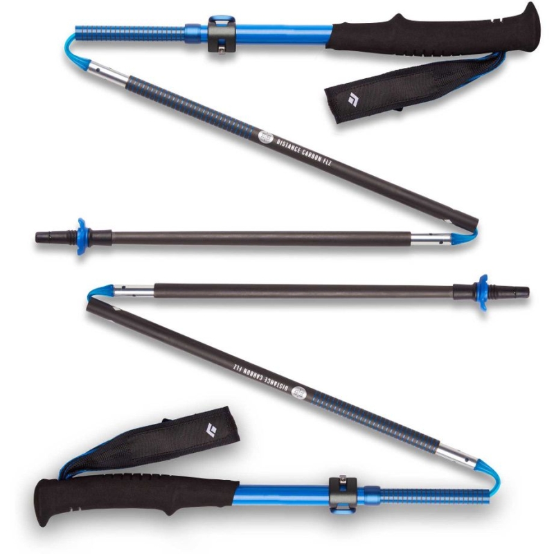 Black Diamond Distance Carbon FLZ Poles Ultra Blue 