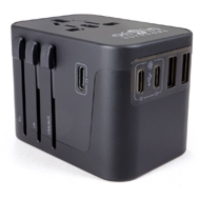 Origin Outdoor Universal Travel Adapter Black