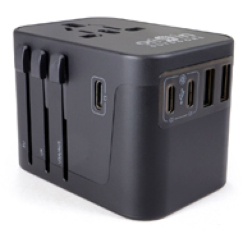 Origin Outdoor Universal Travel Adapter Black
