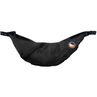 Ticket to the Moon Upcycled Sling Bag Black