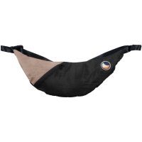 Ticket to the Moon Upcycled Sling Bag Black / Natural Beige