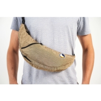 Ticket to the Moon Upcycled Sling Bag Premium Beige