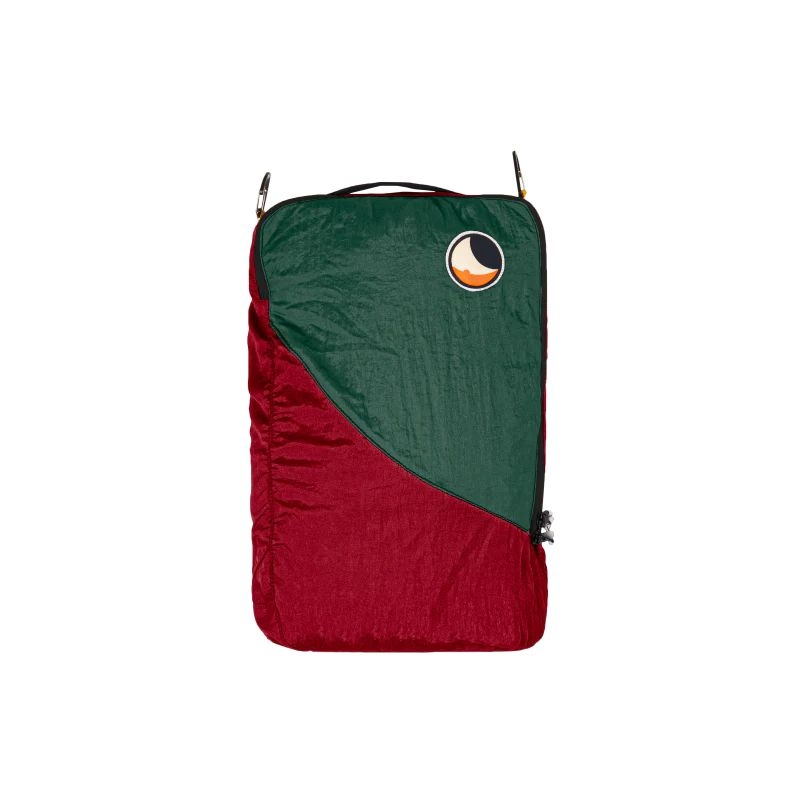 Ticket to the Moon Travel Cube L Burgundy / Dark Green