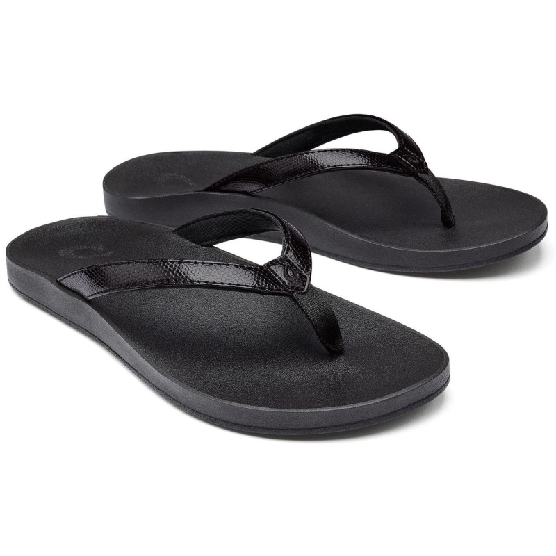 Olukai Puawe Women's Black / Black