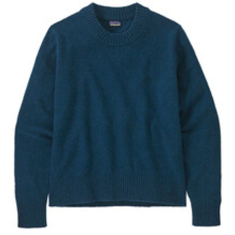 Patagonia Recycled Wool-Blend Crewneck Sweater Women's Lagom Blue