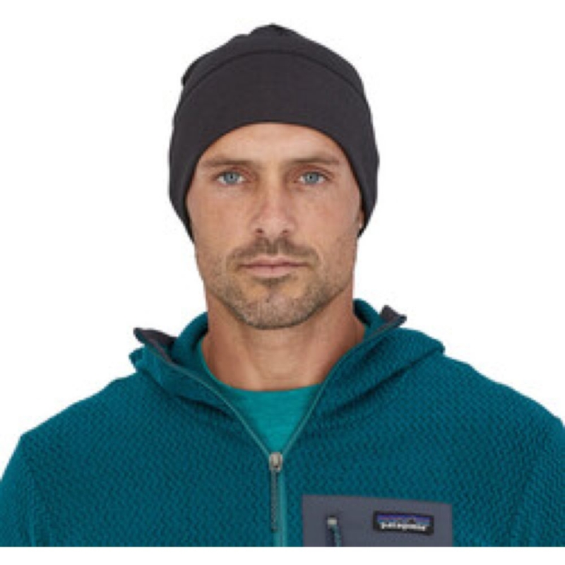 Patagonia R1 Daily Beanie Ink Black - Black X-Dye