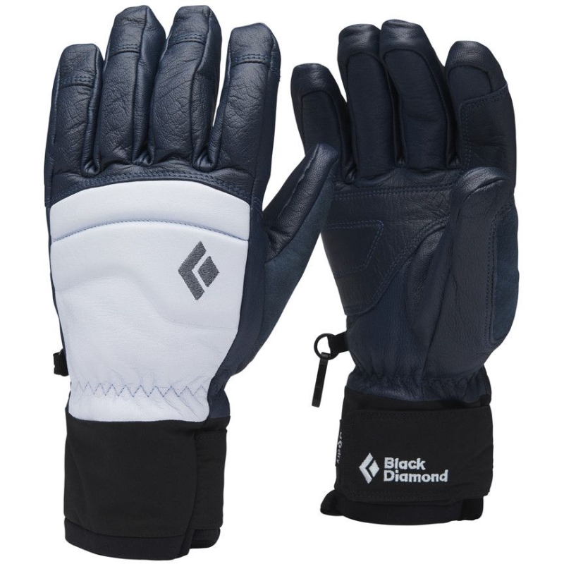Black Diamond Spark Gloves Women's Charcoal-Belay Blue