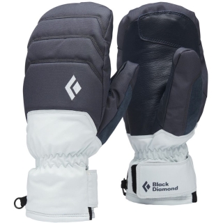 Black Diamond Mission MX Mitts Women's Charcoal-Belay Blue