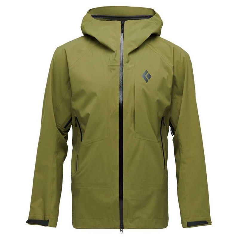 Black Diamond Highline Stretch Shell Crag Green