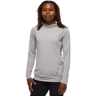 Black Diamond Alpenglow Hoody Women's Pewter