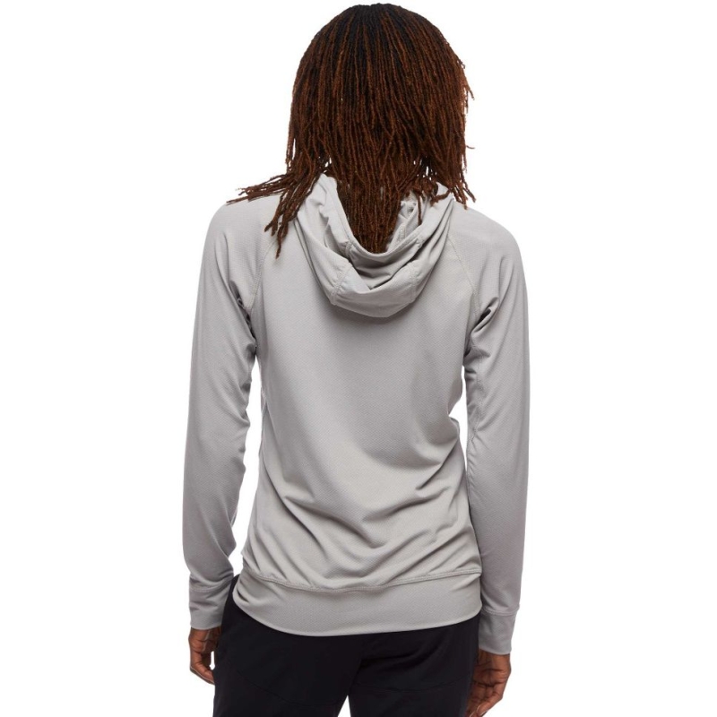 Black Diamond Alpenglow Hoody Women's Pewter