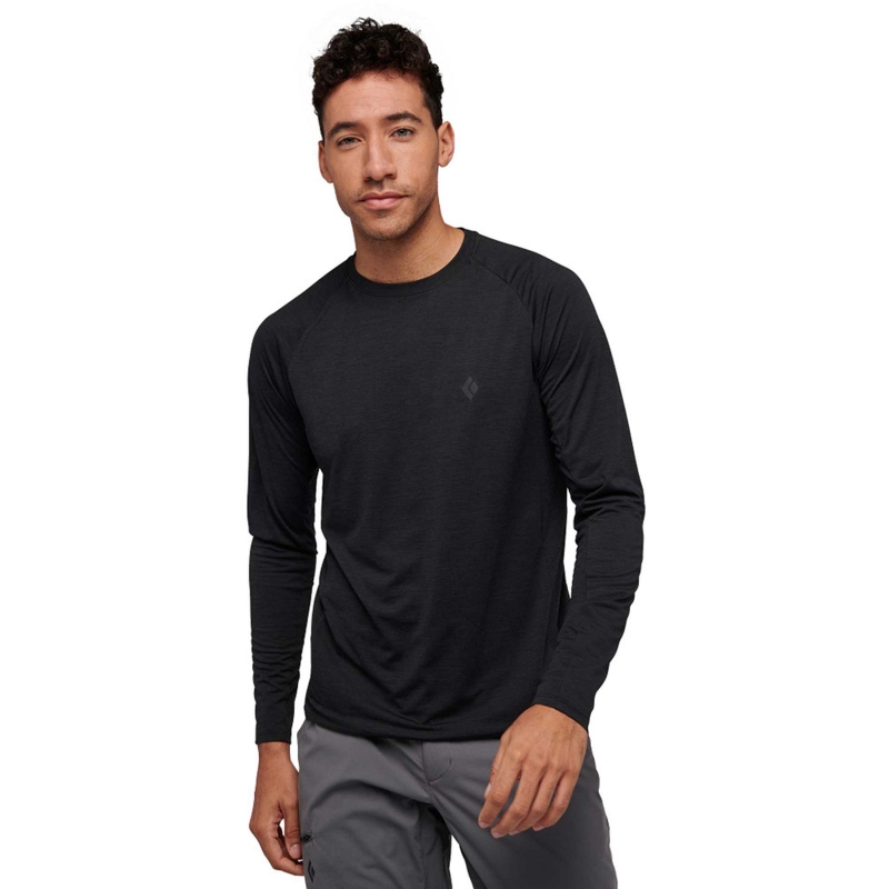 Black Diamond Lightwire Long Sleeve Tech Tee Black