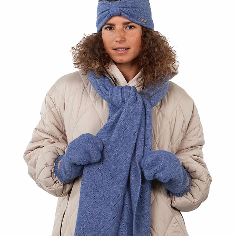 Barts Bridgey Scarf Blue