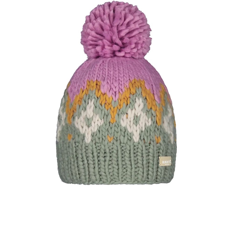 Barts Curley Beanie Pale Army