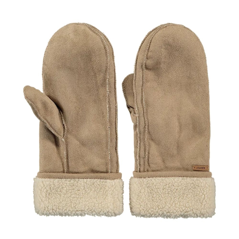 Barts Yokam Mitts Light Brown