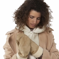 Barts Yokam Mitts Light Brown