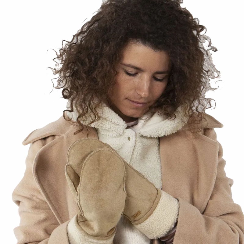Barts Yokam Mitts Light Brown