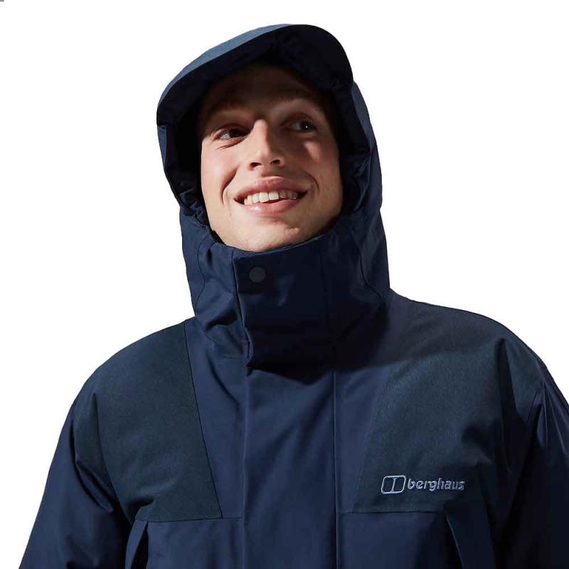 Berghaus Breccan Parka Inshel Jacket DUSK/NAVY BLAZER
