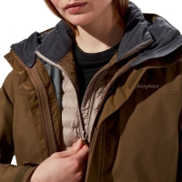 Berghaus Hillwalker 2.0 HL 3in1 Jacket Women's BARK