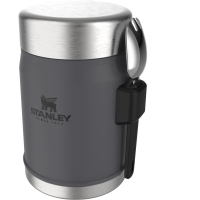 Stanley The Legendary Food Jar + Spork 0,4L Charcoal