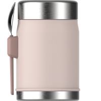 Stanley The Legendary Food Jar + Spork 0,4L  Rose Quartz 