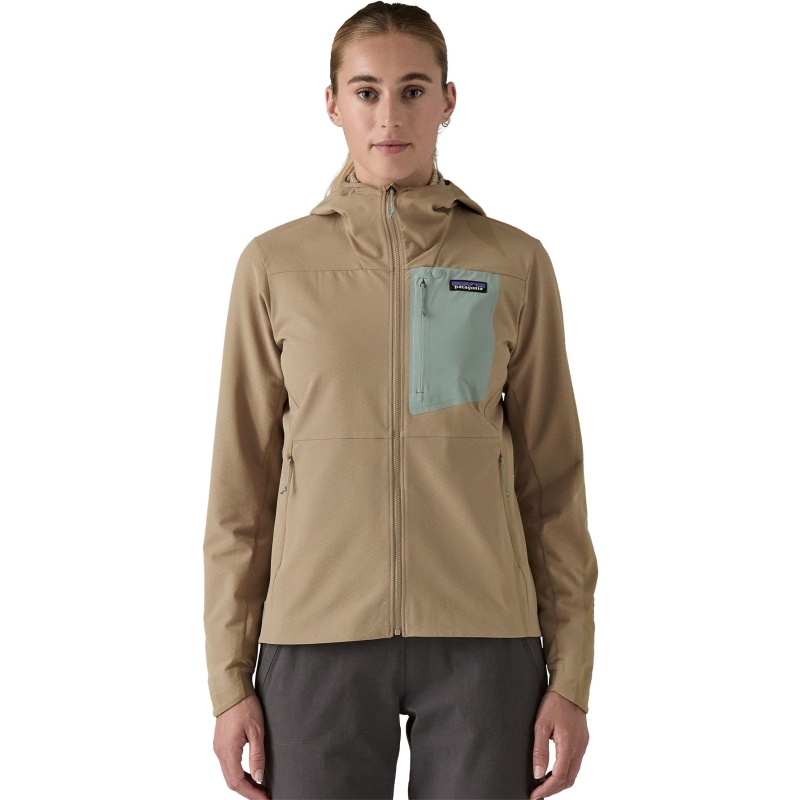 Patagonia R1 CrossStrata Hoody Women's Seabird Grey