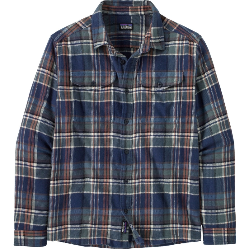 Patagonia Fjord Flannel Shirt Adventurer: New Navy
