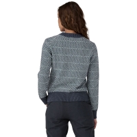Patagonia Recycled Wool-Blend Crewneck Sweater Women's Snowdrift: Thermal Blue