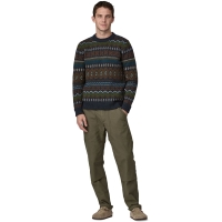 Patagonia Recycled Wool-Blend Sweater Helmsman: Smolder Blue