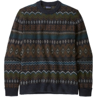 Patagonia Recycled Wool-Blend Sweater Helmsman: Smolder Blue
